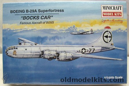 Minicraft 1/144 B-29 Superfortress Bocks Car, 14487 plastic model kit